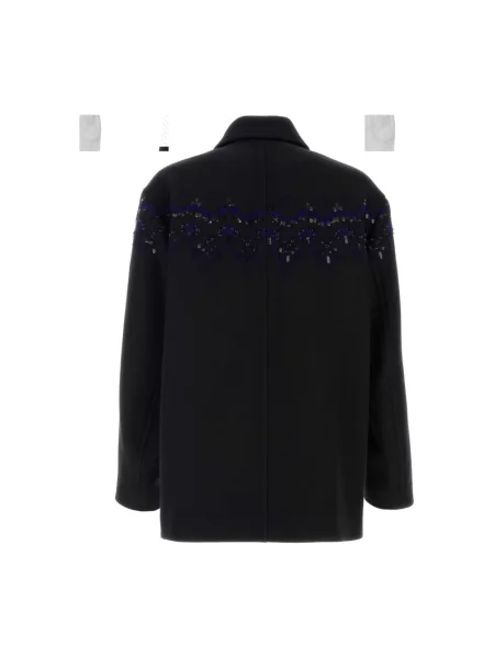 Płaszcz Dries Van Noten czarny