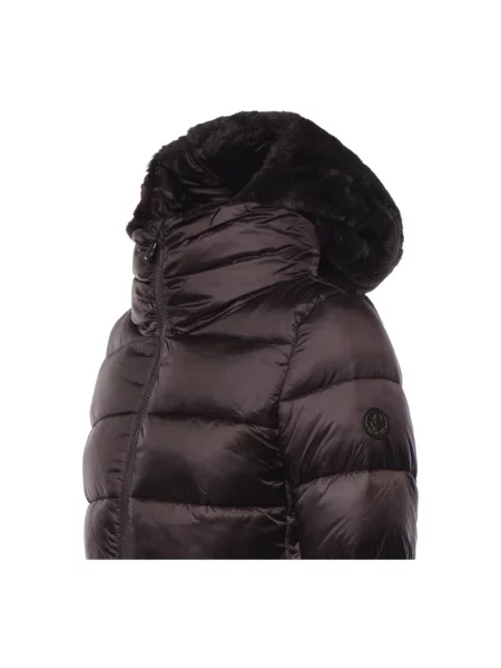 Parka Save The Duck brązowa