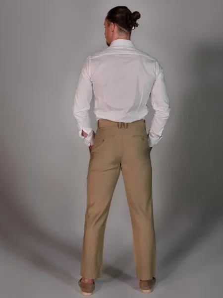 Pantaloni Thead. bej
