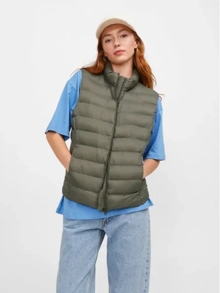 JJXX Vestă Nora verde