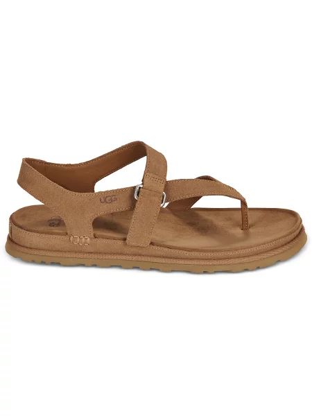 UGG Sandale W GOLDENGAZE | piele întoarsă maro