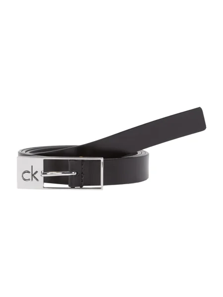 Ženski remen Calvin Klein Ck Cut Square Buckle crna