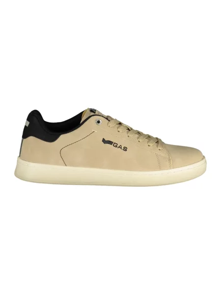 Sneakersy Gas skórzane beżowe