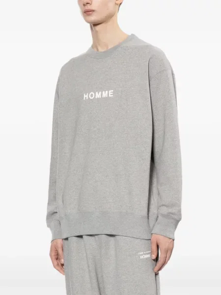 Raštuotas džemperis Comme Des Garçons Homme pilka