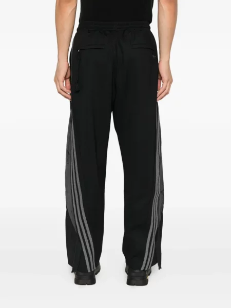 Sneakerși Adidas Gazelle din piele cu dungi negru