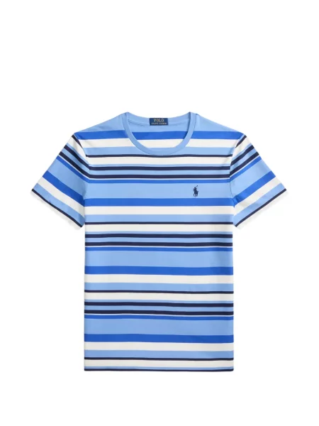 Șosete Polo Ralph Lauren cu model herringbone cu broderie plasă albastru