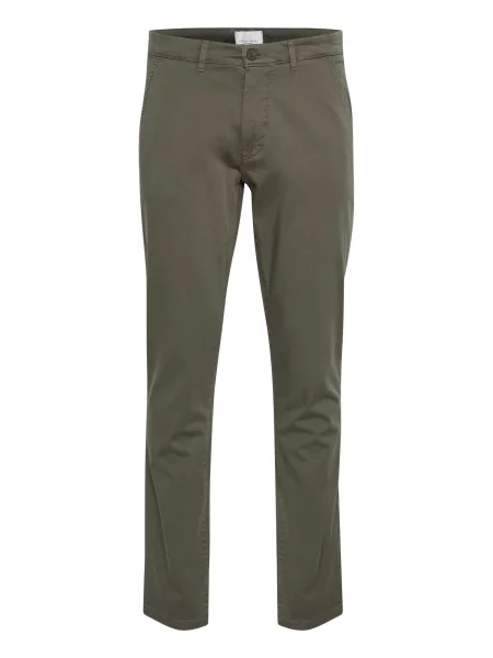 Casual Friday Pantaloni eleganți CFViggo închis verde