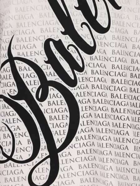 Tricou Balenciaga alb