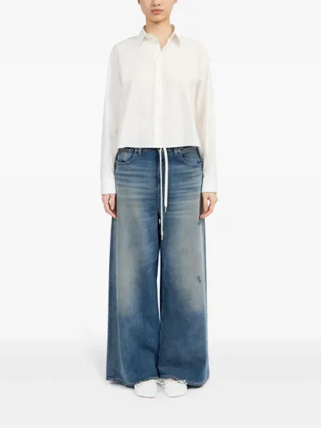 Cropp cămașă Mm6 Maison Margiela alb