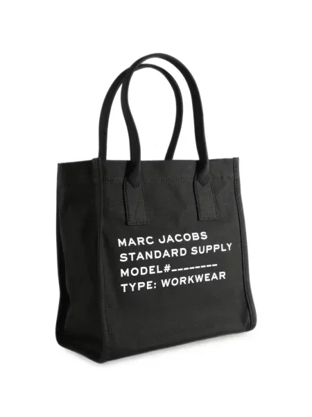 Geantă shopper Marc Jacobs cu imagine negru