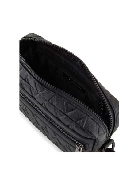 ARMANI EXCHANGE Toaletná taška čierna