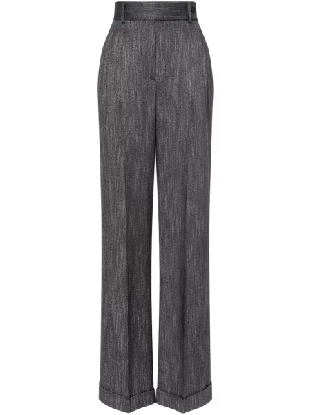 Pantaloni Alberta Ferretti gri