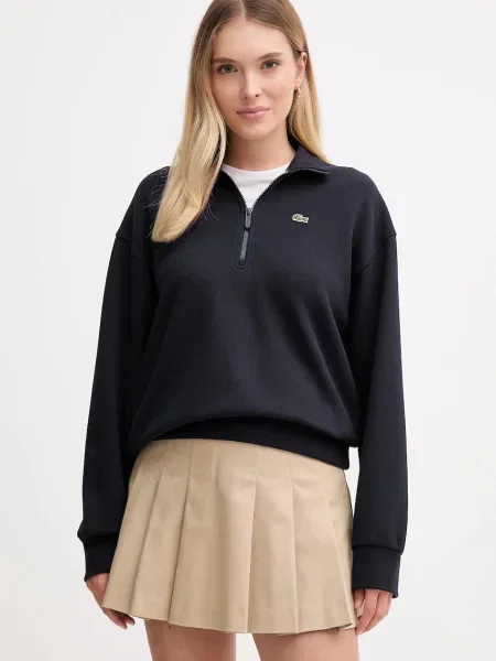 Lacoste bluză uni negru