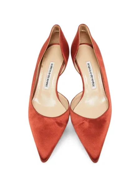 Pantofi cu toc Manolo Blahnik roșu