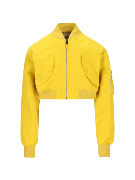 Decupat geacă bomber Balenciaga galben