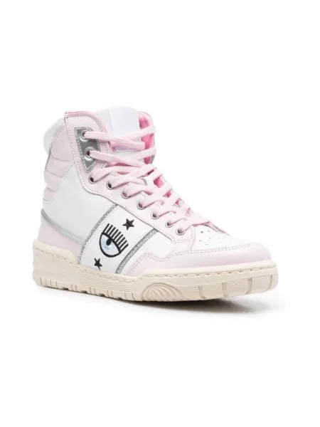 Sneakersy Chiara Ferragni Collection skórzane białe