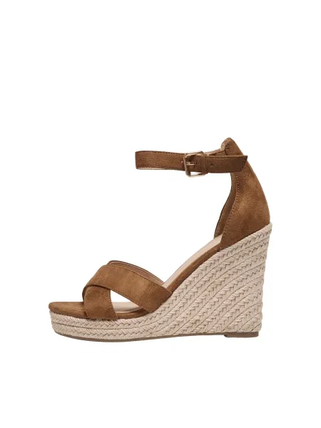 Espadrile ONLY Shoes Mf Wedge rjava