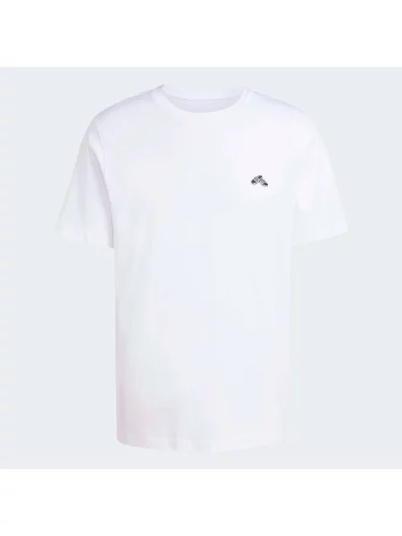 Adidas tricou din Summer Slide Trim alb