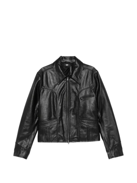 Geanta de piele Amiri negru