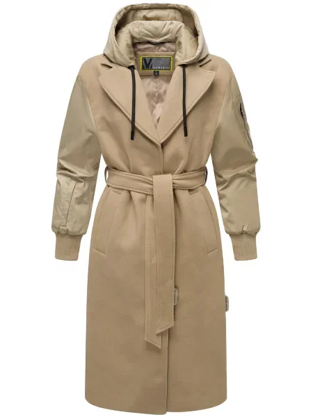 MARIKOO Zimski plašč bež