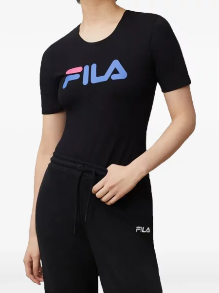 Tricou Fila cu imagine negru