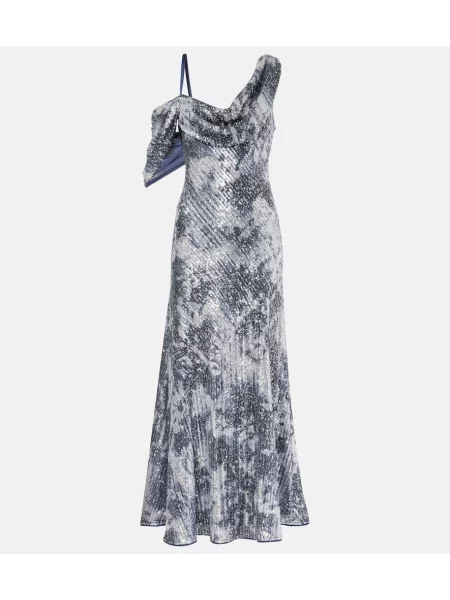 Rochie maxi Diane Von Furstenberg de costum negru