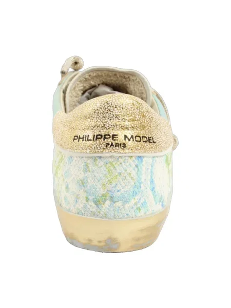 Buty do tenisa Philippe Model skórzane do tenisa białe