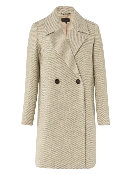 COMMA Prehoden plašč / siva bež