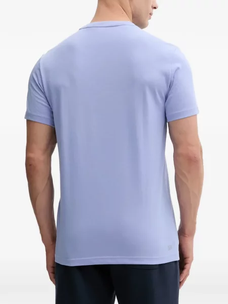Tricou Lacoste cu imagine violet
