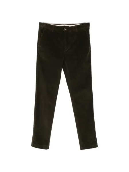 Pantaloni Incotex de catifea cord verde