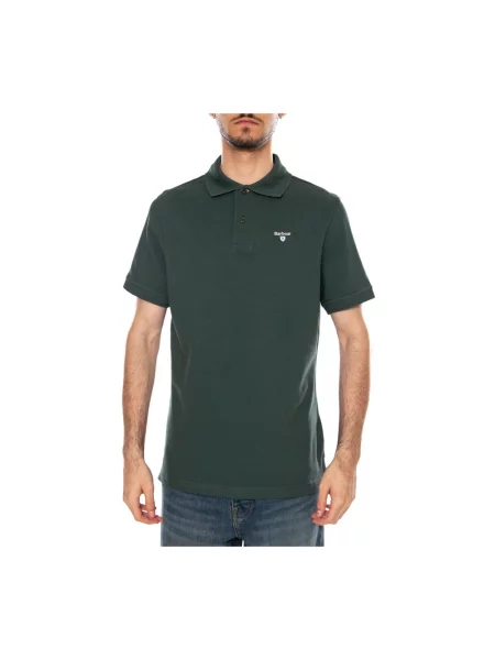 Barbour polo Tartan Pique Polo zielona