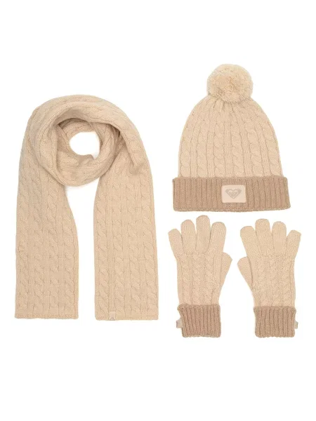 Перчатки Roxy бежевые