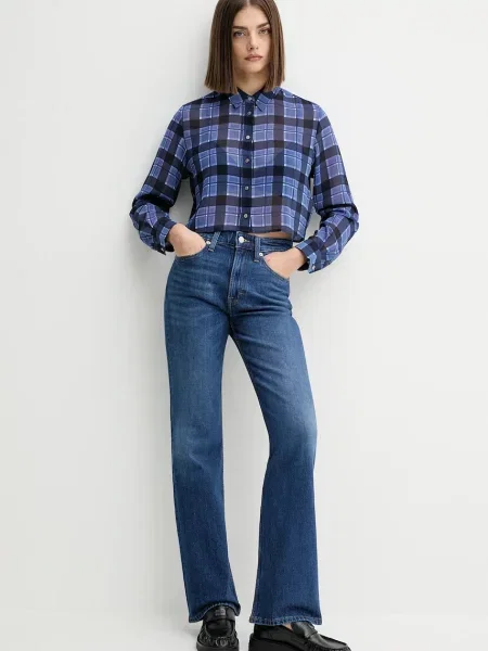 Blúzka Tommy Jeans biela