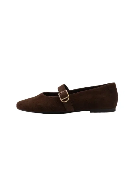 VAGABOND SHOEMAKERS Balerini cu curea glezna Jolin' maro