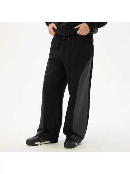 Cropp Брюки baggy чорний