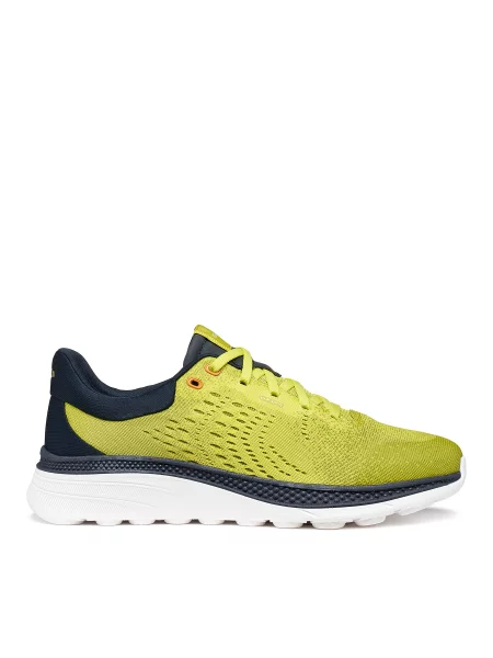 Sneakersy Geox U Spherica Actif X1 zelená