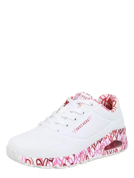 Skechers Sneakers Uno Loving Love alb