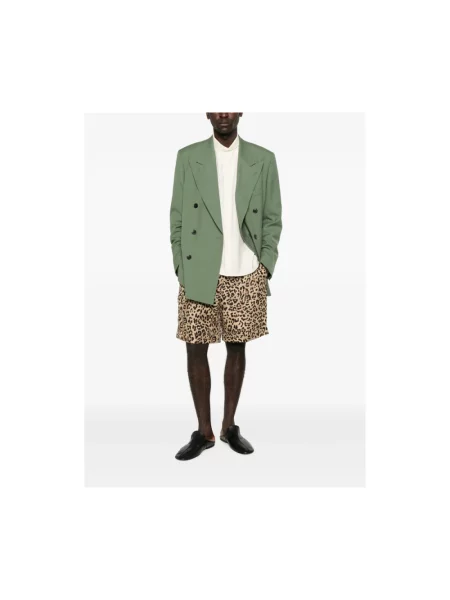 Lniane bermudy Valentino