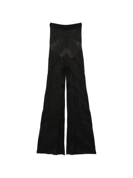 Pantaloni palazzo Just Cavalli negru
