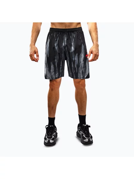 Pantaloni scurți de antrenament pentru bărbați Venum Demon Training black/grey negru