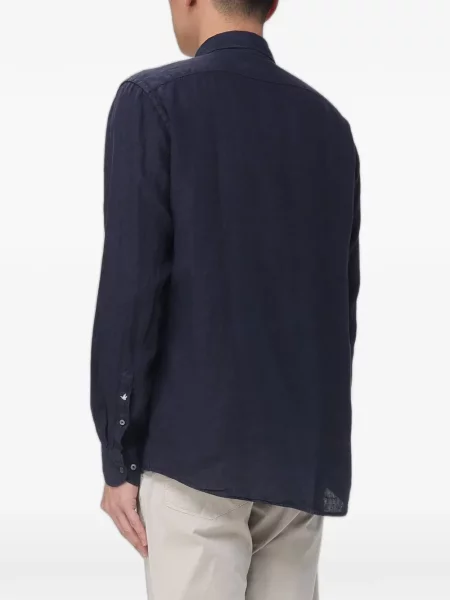 Cămașă Brooksfield cu broderie albastru