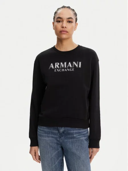 Свитшот Armani Exchange черный