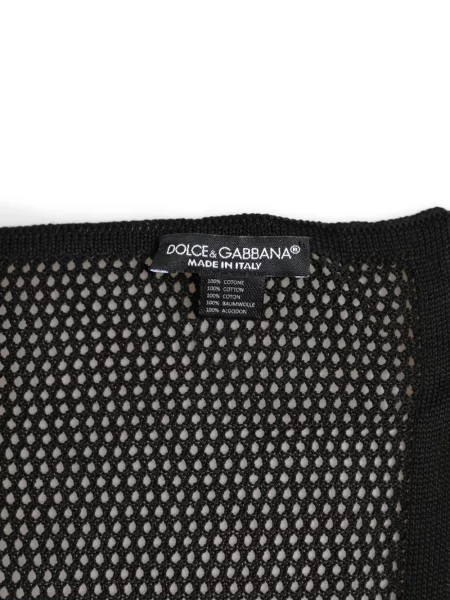 Fular Dolce & Gabbana tricotate negru