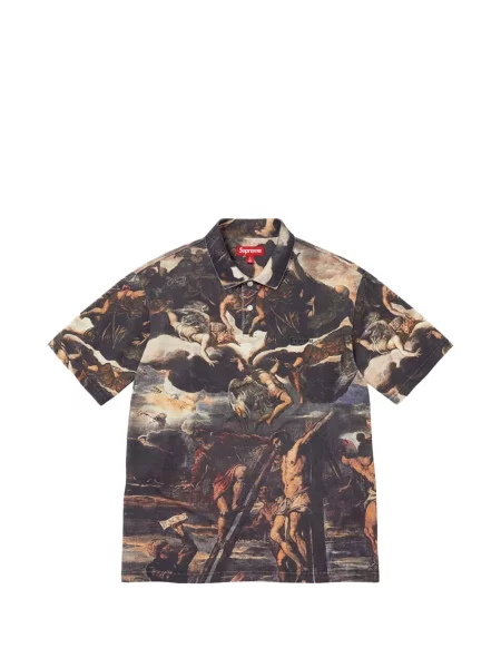 Tricou polo Supreme maro
