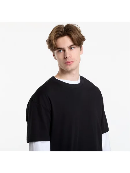 T-shirt Urban Classics Cotton Loose Tee Black M μαύρο