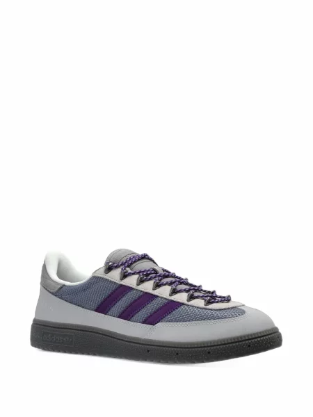 Sneakerși Adidas Spezial din dantelă cu șireturi gri