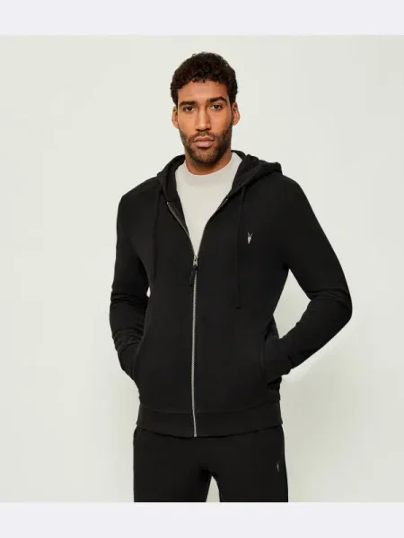 All Saints Hanorac RAVEN negru