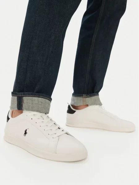 Polo Ralph Lauren Αθλητικά Heritage Court II Κρεμ