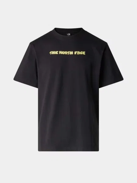 Футболка The North Face с автографом черная