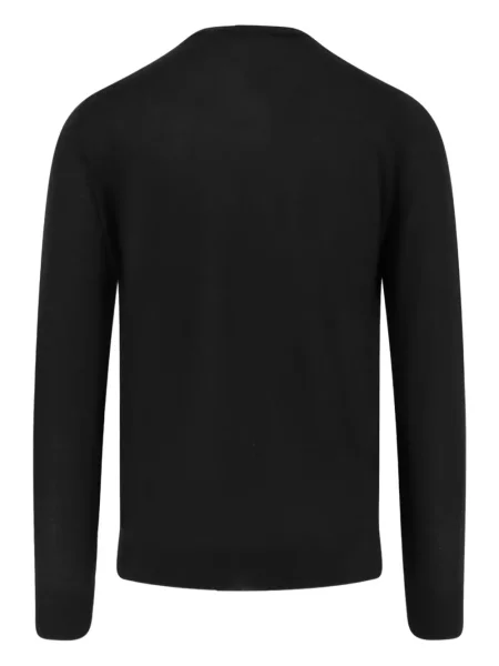Пуловер Filippo De Laurentiis с кръгло деколте черно